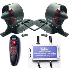ApisQueen 12V/24V U92 Set Underwater Thruster 52.2/47.2LBS With RC And ESC