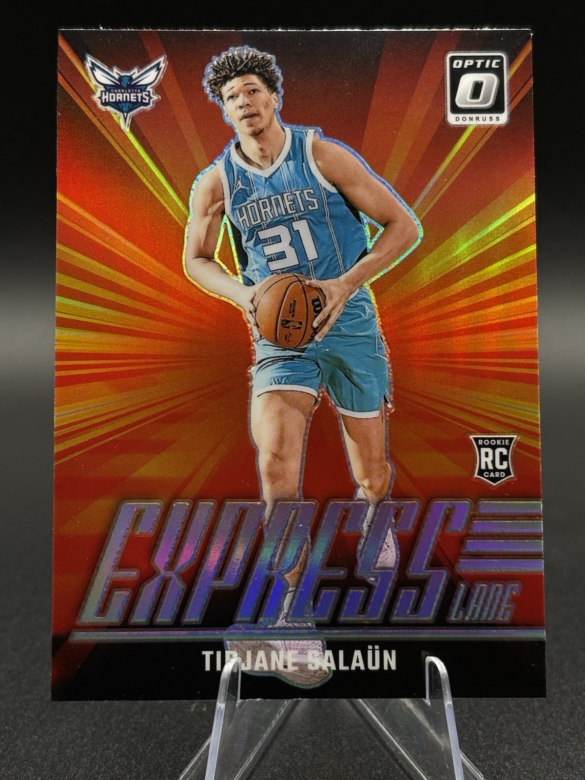 2024-25 Panini Donruss Optic - Express Lane Tidjane Salaun #8 (RC)