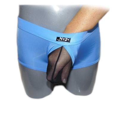 Sexy boxer for man boxer with transparent insert front (M)