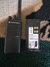 Motorola XPR 3300 UHF MOTOTRBO Portable Radio With New After Market Impres Batt