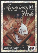 Parker Caracci #AP26 2019 Donruss American Pride Rapture