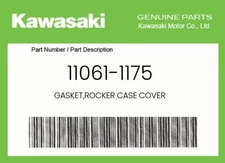 Kawasaki Genuine Gasket,Rocker Case Cover - 11061-1175