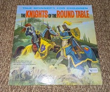 Vintage 1960s The Knights Of The Round Table Tale Spinners Vinyl LP Record Story