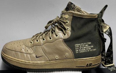 Nike SF Air Force 1 Mid Neutral Olive Cargo Khaki 917753-201 Men's