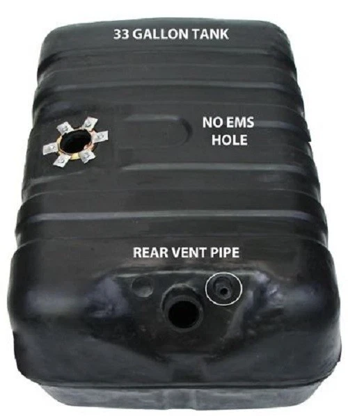 1978-1979 Full-Size Ford Bronco 33 gal. plastic gas tank w/ EMS - Image 2 of 3