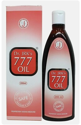 Dr. JRK's 777 Öl zur effektiven Behandlung der Behandlung von Psoriasis 200ml