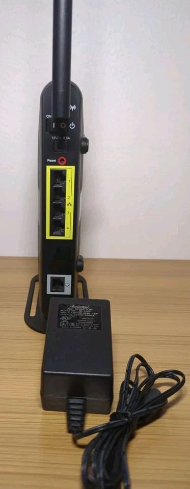 Actiontec GT724WGR 54 Mbps 4-Port 10/100 Wireless G Router (GS583AD3B01) - Image 4 of 4