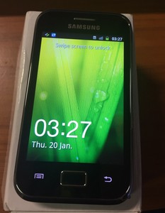 Samsung Galaxy Ace Plus Black Unlocked Smartphone Ebay