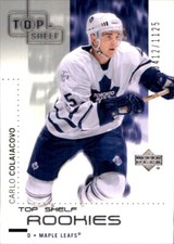 2002-03 UD Top Shelf  🥅 NHL HOCKEY CARDS 🥅 YOU PICK 🥅 SERIAL #'d RCs SPs