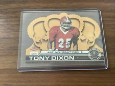 2001 Crown Royale Bronze Rookie Tony Dixon