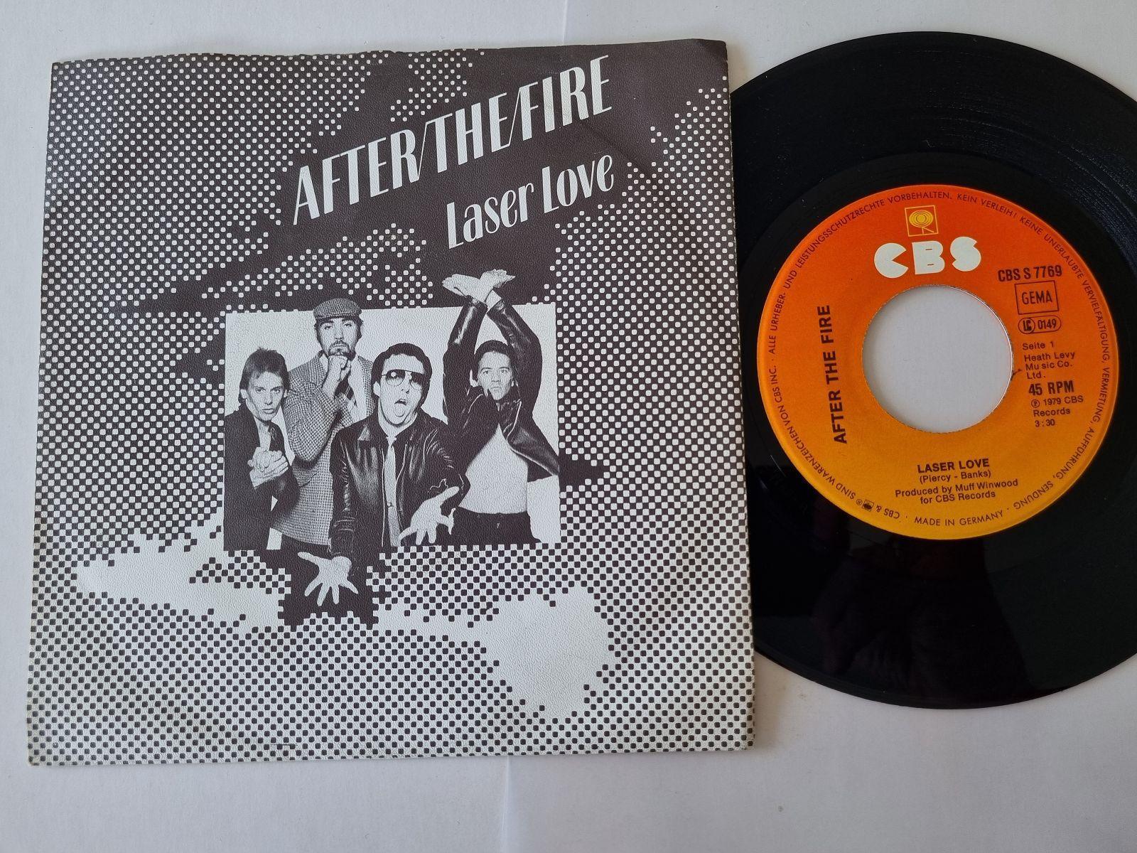 7"" Single After The Fire - Laser love Vinyl Germany