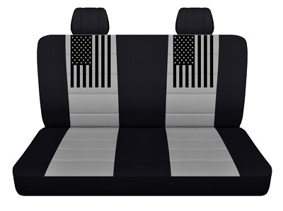 Fits Bench Dodge Dakota Truck Seat Covers Fits 1990 to 1996 American Flag