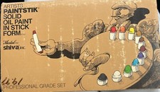 Artist solid oil paint I. Stick form by markal for shiva,inc