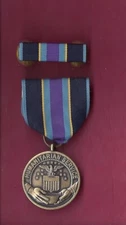 Defense Logistics Agency DLA Humanitarian Service Award medal with ribbon