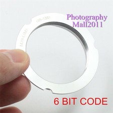 6-Bit Code M39-LM Adapter For Leica M39 LTM 35-135mm Screw Lens to Leica M LM MP