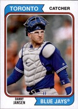 2020 Topps Archives DANNY JANSEN 1974 Style Base Card Blue Jays #197