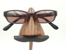 Vintage Gothamstyle 4918140 Black Rectangular Sunglasses FRAMES ONLY