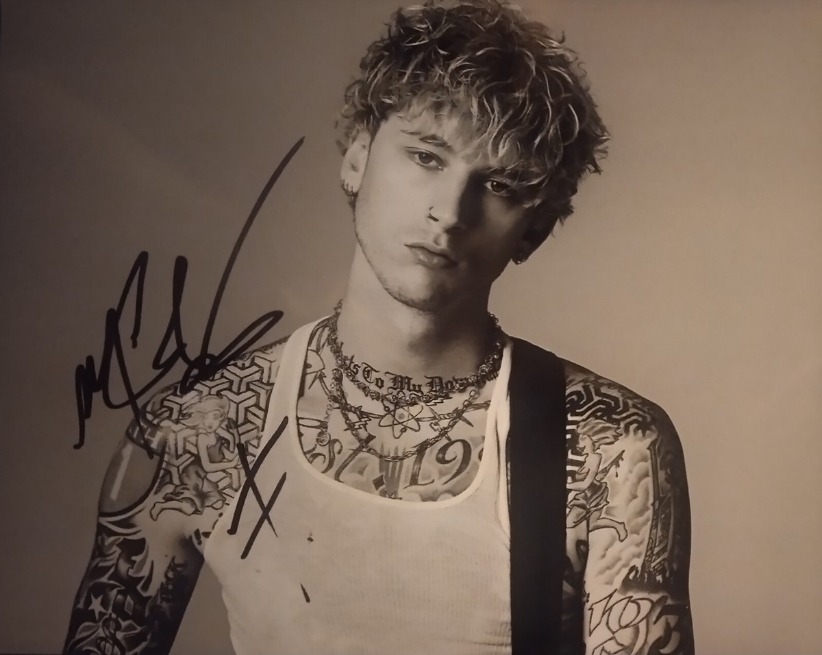 Machine Gun Kelly Signed 8x10 | eBay