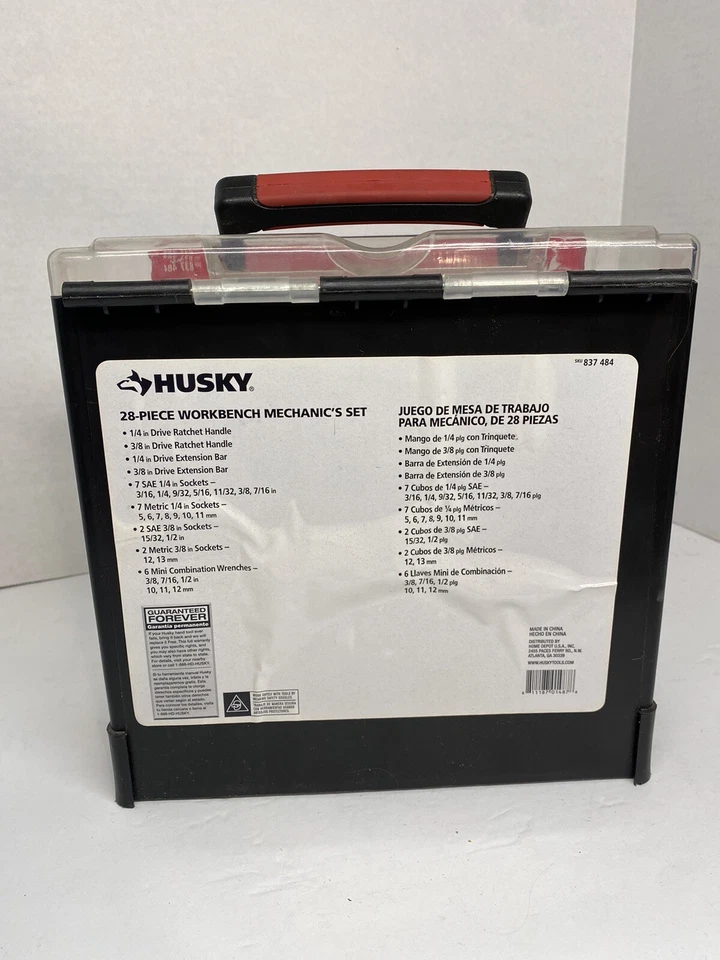 Husky 28-piece Workbench Mechanic's Set Brand New - Image 2 of 2