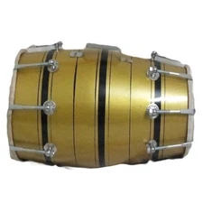 indian folk musical mango Wood nuts & bolt dholak dholki drum 18 inch