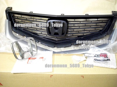 NH700M Front Grille, Euro Emblem 06-07 HONDA ACCORD CL7 ...