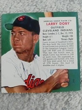 1955 Red Man #18 Larry Doby No Tab Indians HOF 3 - VG B55R 00 0767