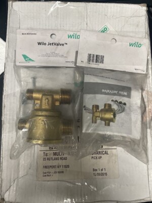 Wilo JetValve [LOCAL PICKUP ONLY!]