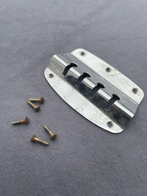 Framus Klira Hoyer etc. bass tailpiece string holder 4-string 1970s 1960s