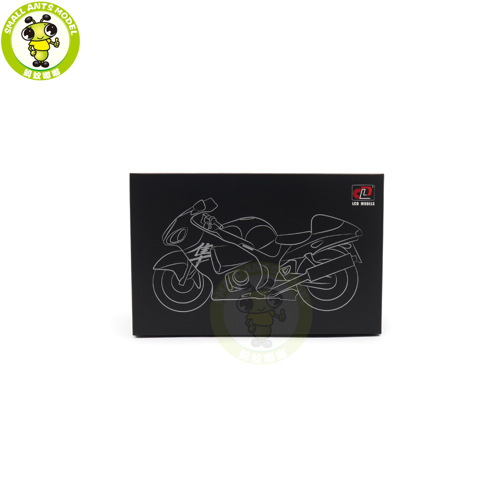1/12 Suzuki GSX-1300R Hayabusa LCD Models Diecast Motorcycle Model