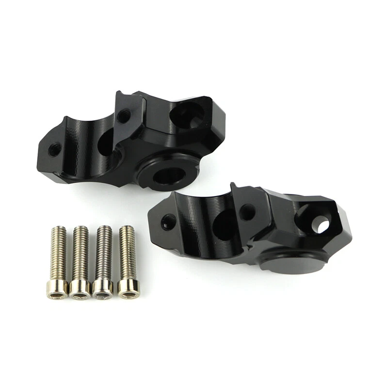 Fit For Yamaha MT-09 FZ-09 2016-2021 XSR900 2017-2021 Offset HandleBar Risers - Image 3 of 4