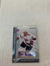 Nick Henry 2016-17 Heroes & Prospects Auto Card #PA-NH1