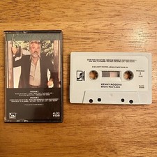 Kenny Rogers  Share Your Love  Cassette Tape