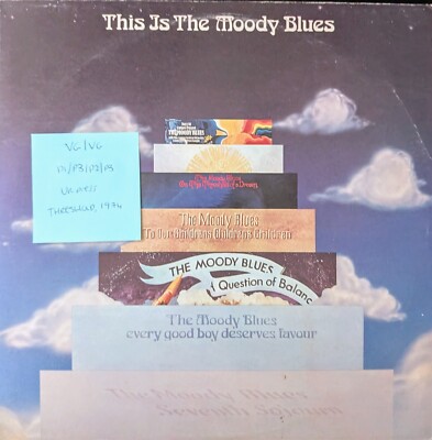 Moody Blues This is The Moody Blues Vinyl Record VG/VG MB 1/2 1974