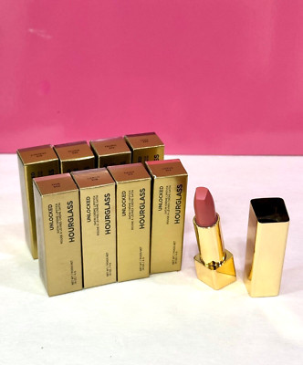 Hourglass Unlocked Satin Creme Lipstick .14oz./4g. Full Size NIB - Choose Shade