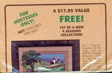 ARTCRAFT CONCEPTS LONG STITCH KIT SPRING #5860 HOSTESS GIFT PROMO FACTORY SEALED