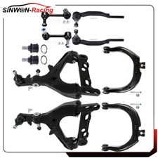 For GMC Envoy Chevry Trailblazer Rainier Front Upper & Lower Control Arm Tie Rod