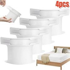 4PCS Lock Sheet Holders Heavy Duty Straps Fit All Mattresses Keep Sheets Tight