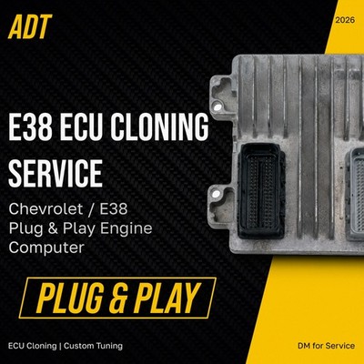 Chevrolet ECU ECM PCM Engine Computer Cloning Service ACDelco E38 Plug & Play