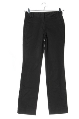 MANGO BASICS Stoffhose Damen Hose Gr. DE 38 schwarz Casual-Look