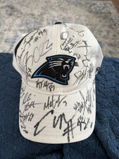 Carolina Panthers Rare Autographed SnapBack Hat Cap