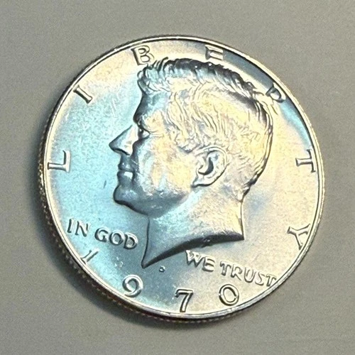 Photo of a 1970-D Kennedy Half Dollar from an eBay listing that sold on Jul 22, 2026