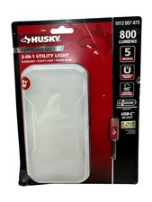 Husky Rechargeable 3-in-1 Utility Light 800 Lumens Usb-c Magnetic 1013957473 New
