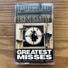 Public Enemy  Greatest Misses  cassette tape