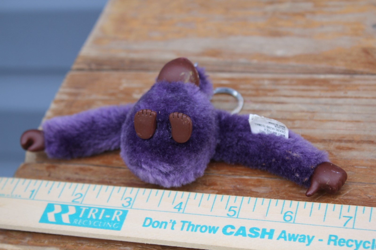 Kipling Keychain Monkey Purple Gorilla Purse Char… - image 5