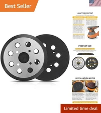 Medium Grit 5 Inch Orbital Sander Pads - Replacement for Ridgid R2600 & More