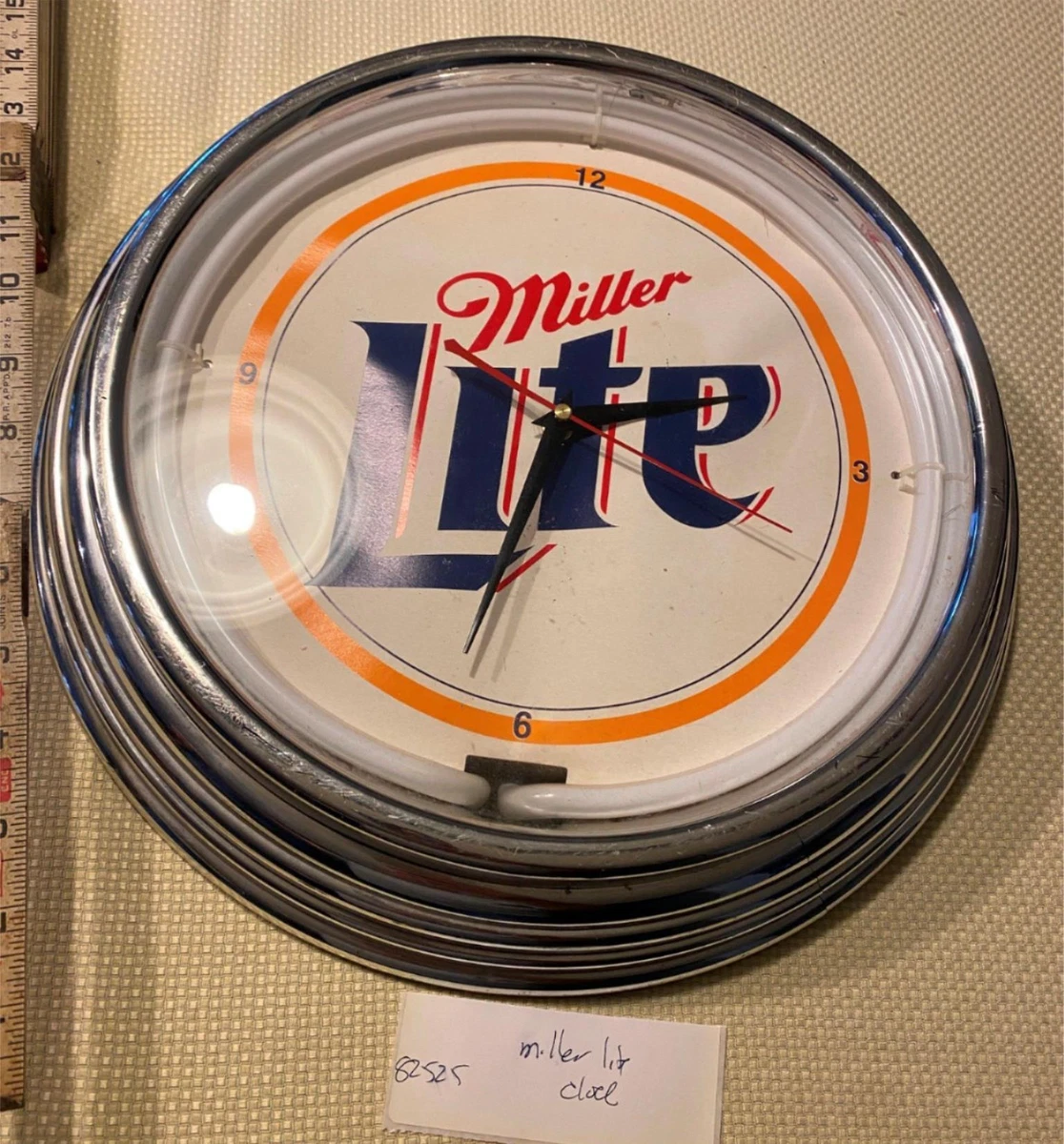 Miller Light Neon Beer Sign In Collectible Miller Signs & Tins | eBay