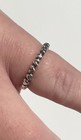Genuine Pandora Solid Sterling Silver Hearts Band Ring Size N 54