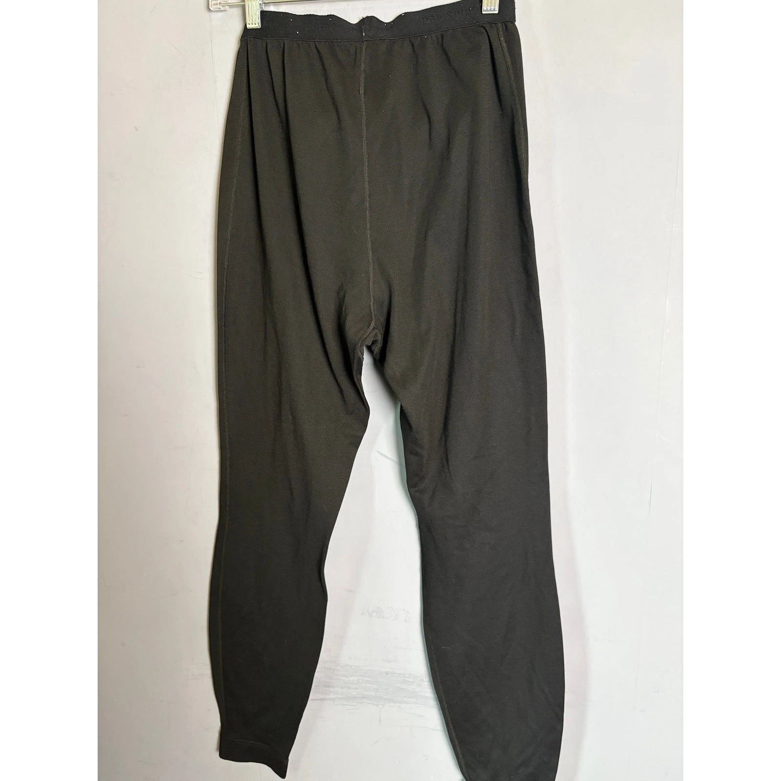 Patagonia Men’s Black Thermal Underwear Pants Size L Base Layer