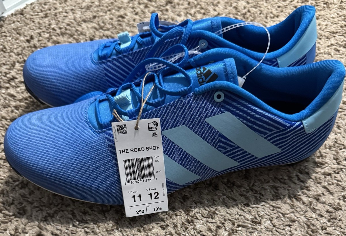 Adidas The Road Shoes Blue Rush Cycling Road Shoes Men display picture 3