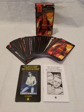 Gothic Tarot Of  Vampires Cards By Riccardo Minetti Complete Deck Instructions 